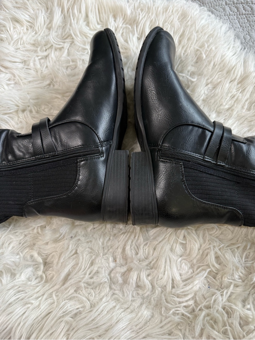Life Stride Black XAnita Riding Boots 11 - Picture 7 of 9